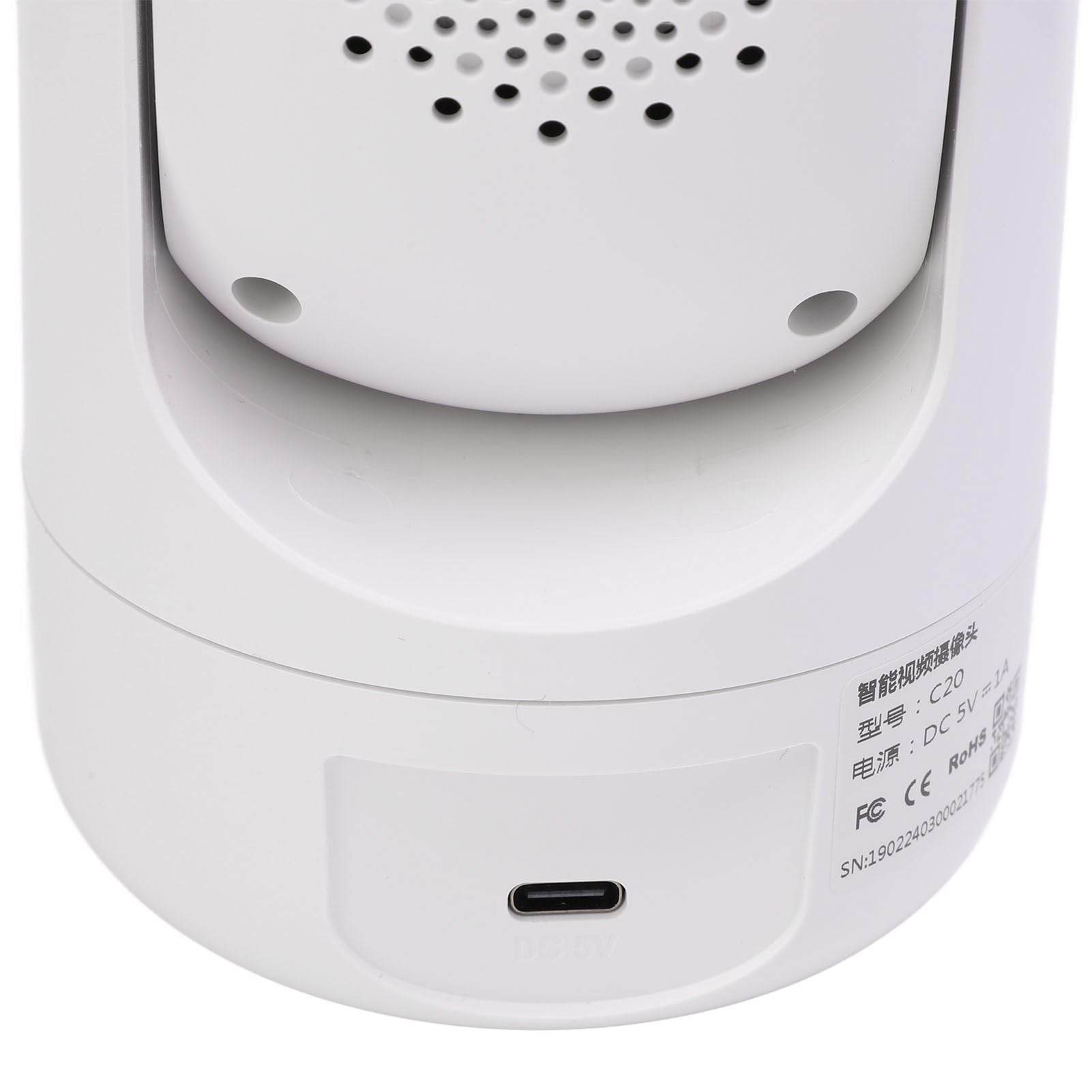 HD Video Calling Camera with Night Vision & Motion Tracking - 2-Way Security Camera for Home Monitoring, Baby/Pet Watching, and Office Surveillance