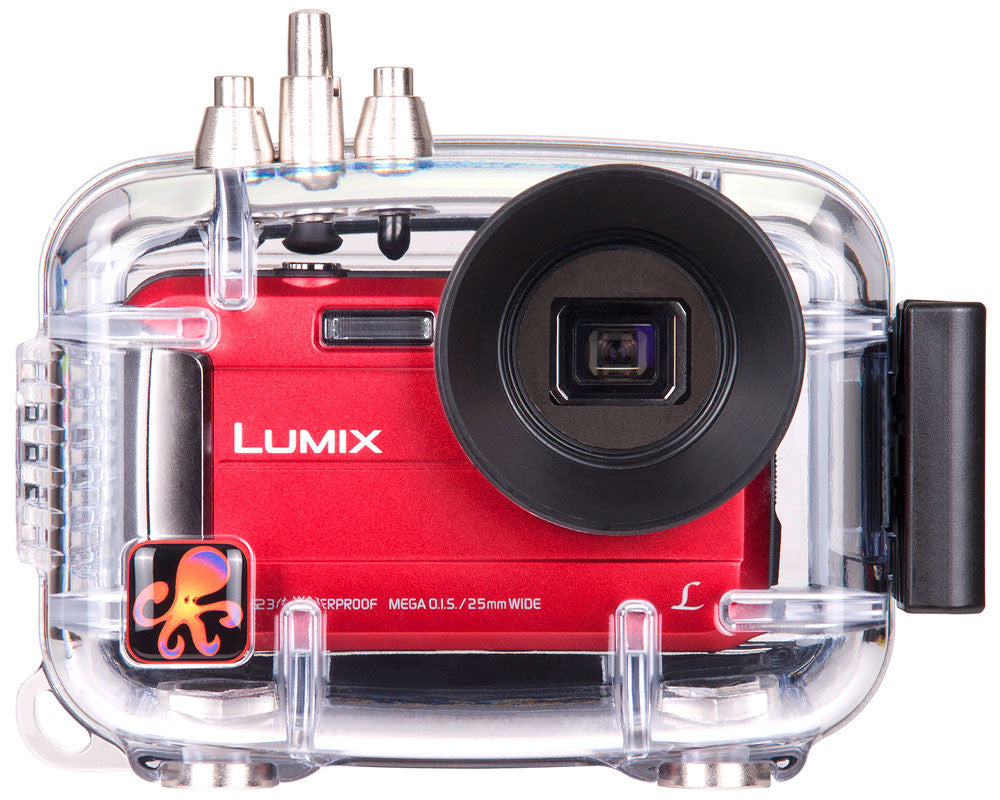 Ikelite Waterproof Underwater Housing Case for Panasonic Lumix DMC-TS25 & DMC-FT25 Cameras - Scuba Diving, Snorkeling & Marine Photography Protection