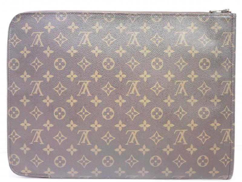 Authentic Pre-Owned Louis Vuitton Monogram Poche Documents Portfolio GM Case Bag M53456 - Vintage Luxury Organizer for Business, Travel & Everyday Use