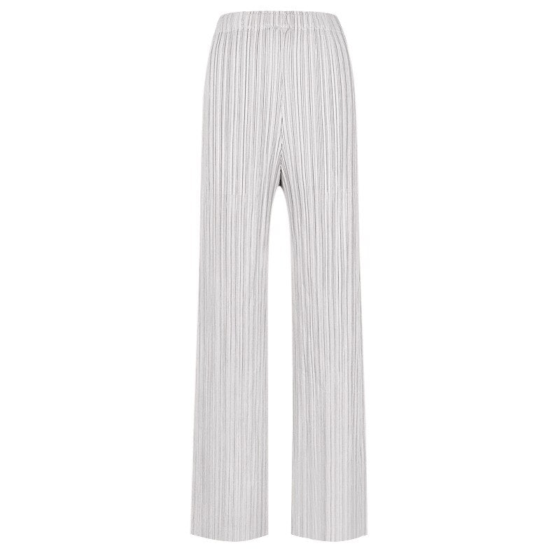 Women's Loose Fit Casual Pants - Comfortable Elastic Waist Lounge Pants for Yoga, Travel & Everyday Wear