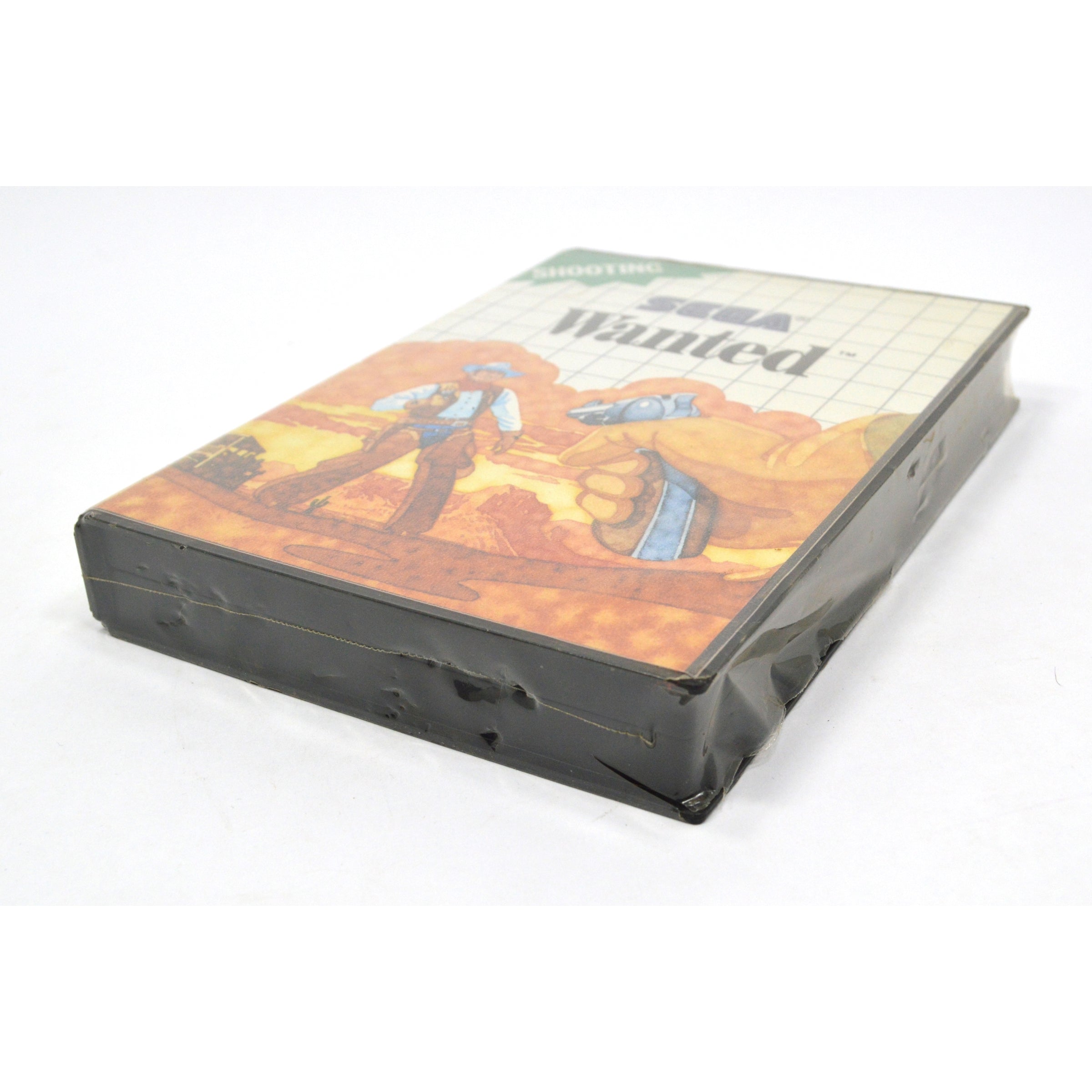 Brand New SEGA MASTER SYSTEM WANTED SMS Factory Sealed Shooting Video Game - Retro Gaming Collectible for Classic Console Enthusiasts - Perfect for Gaming Nights & Collector's Display