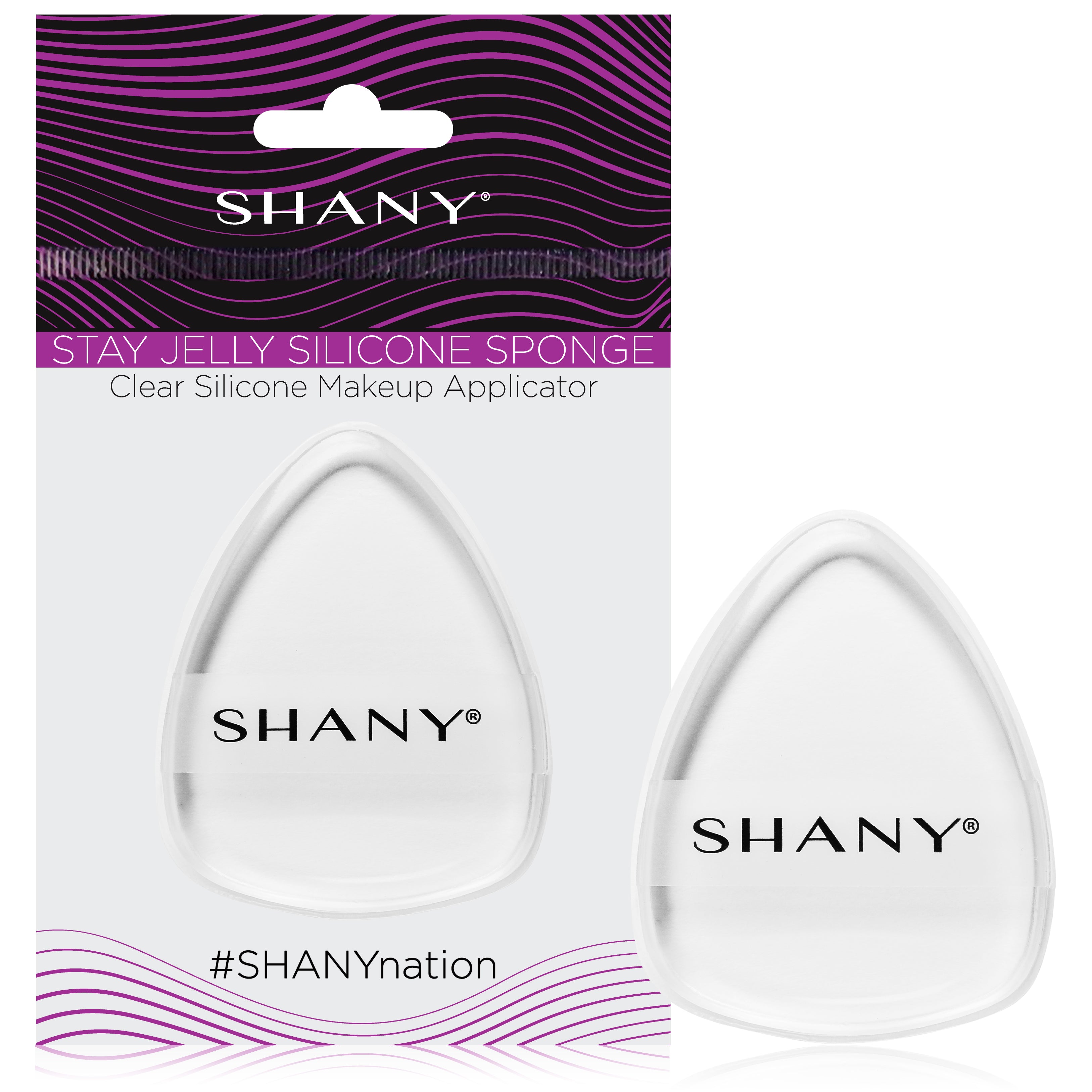 Stay Jelly Silicone Blender Sponge Set - Soft Makeup Sponge for Flawless Foundation Application - Perfect for Liquid, Cream & Powder Cosmetics - Home & Travel Beauty Essential