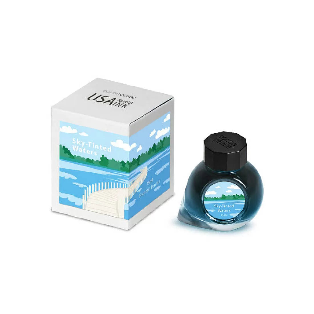 Colorverse USA Special Fountain Pen Ink Bottle - Premium Selection for Calligraphy, Journaling & Artistic Writing