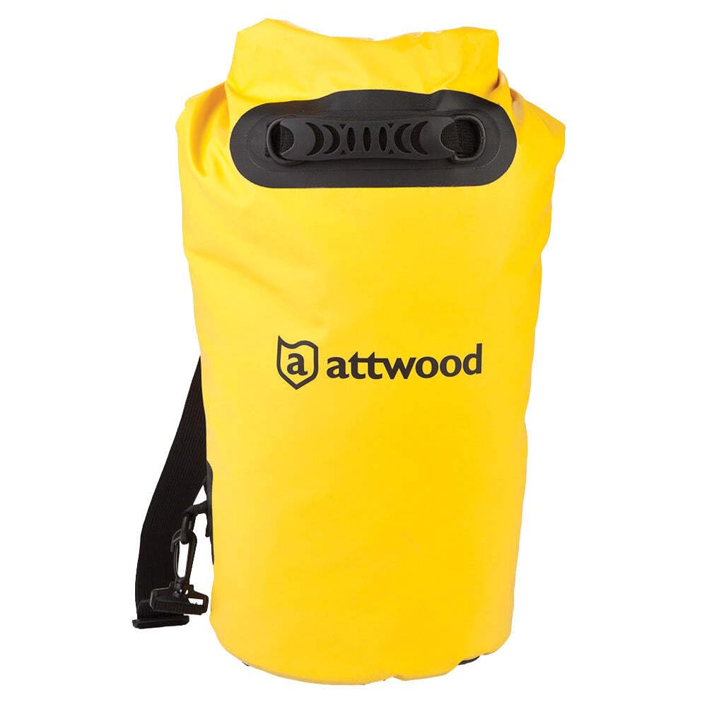 Attwood 20 Liter Waterproof Dry Bag - Lightweight & Durable for Kayaking, Camping, Hiking & Outdoor Adventures