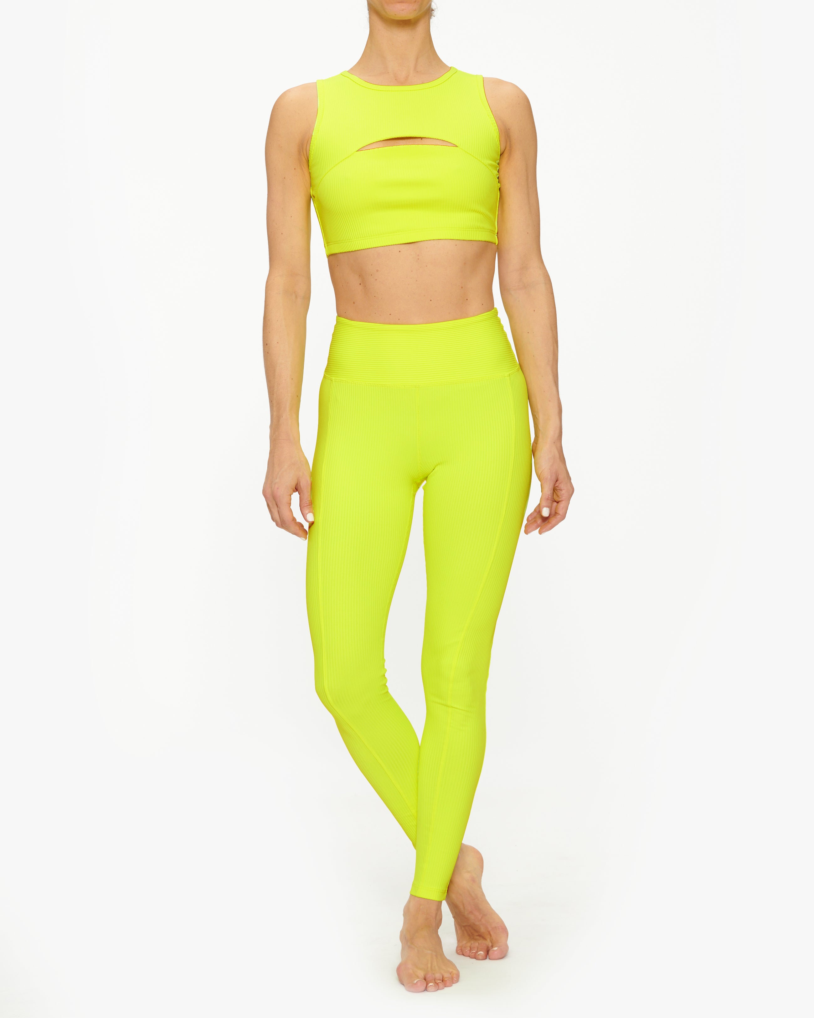 Year Of Ours Malibu Legging - High Waist Yoga Pants for Women, Soft Stretchy Workout Leggings, Tummy Control Activewear - Perfect for Yoga, Gym, Running & Lounge Wear