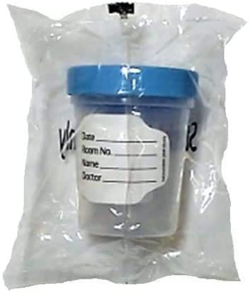 Sterile 4oz Specimen Cups with Leak-Proof Screw-On Lids - Individually Packaged for Safe Sample Collection (500 Count) - Ideal for Medical Labs, Urine Tests & Scientific Research