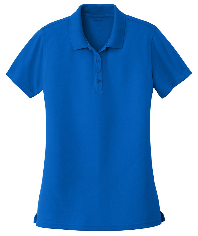 DRIEQUIP Women's Moisture Wicking Quick Dry Polo Shirt - Breathable Athletic Top for Golf, Tennis & Outdoor Activities (Sizes XS-4XL)