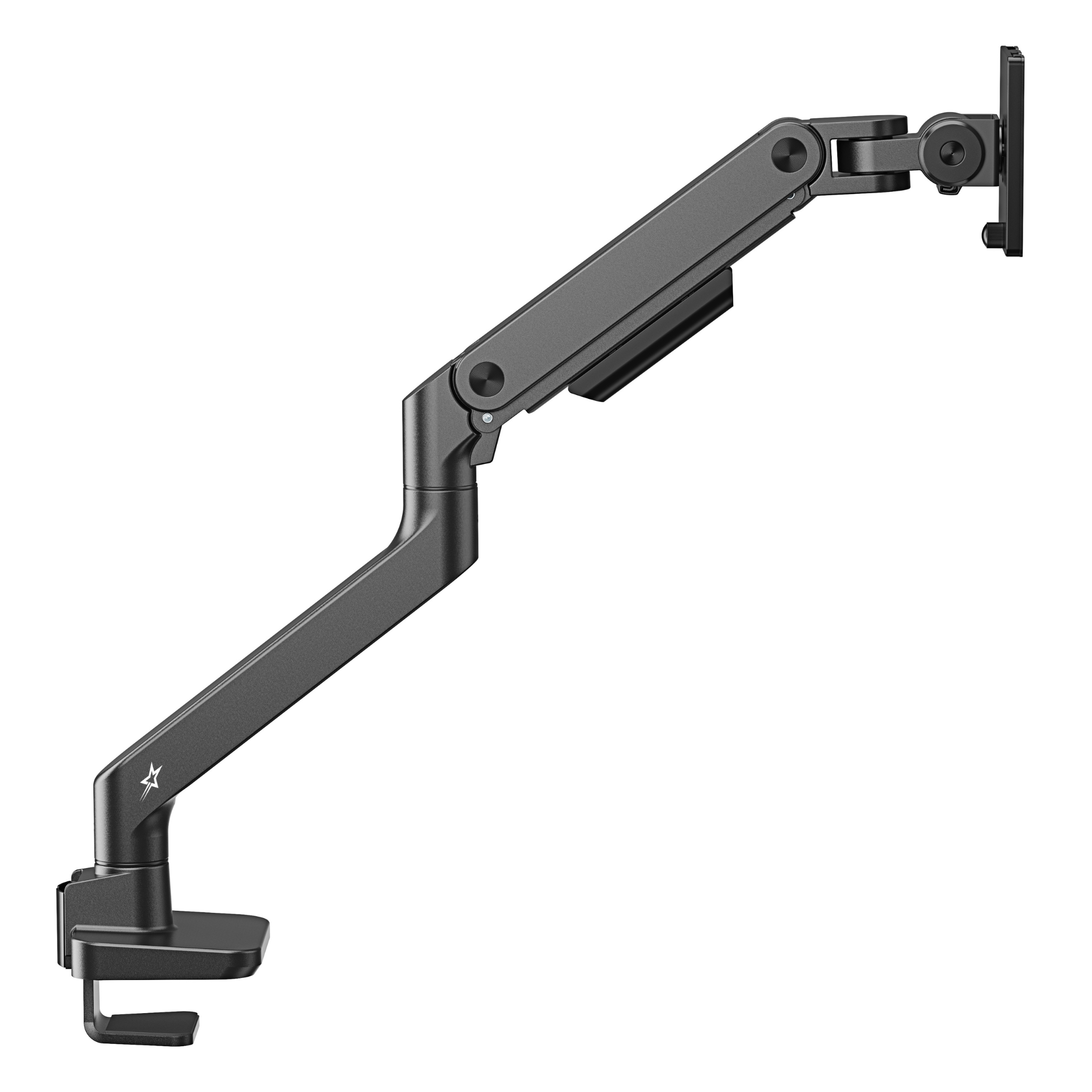 Outshine Heavy Duty Single Monitor Arm - Adjustable VESA Mount for 13-32