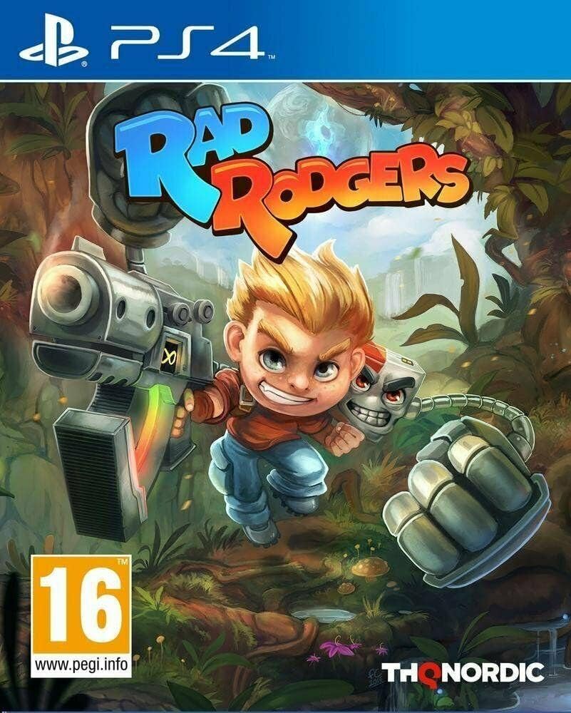 Rad Rodgers PS4 Game - Action-Adventure Platformer for PlayStation 4 | Perfect for Retro Gaming Fans & Single-Player Campaign Enthusiasts