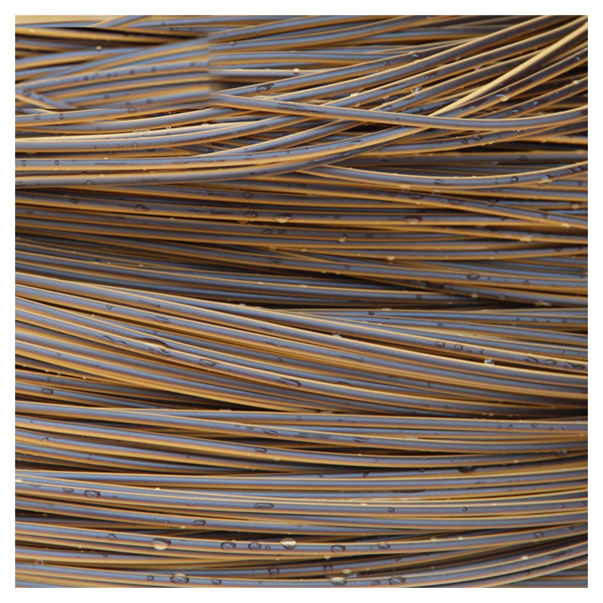 Jweemax 10M Synthetic Rattan Roll - Round Plastic Wicker Repair Kit for Patio Furniture, Chairs, Tables & Baskets - DIY Handwoven Weaving Material for Outdoor & Indoor Home Decor