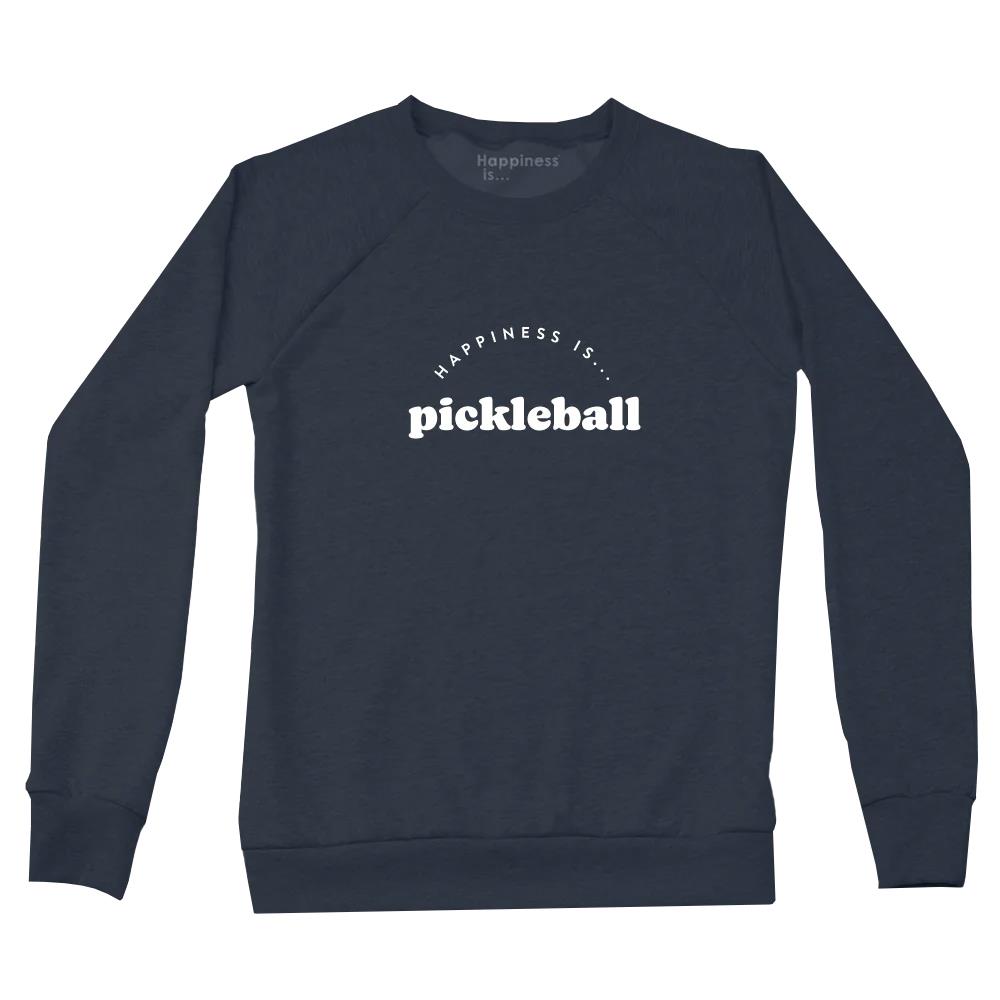 Women's Pickleball Sweatshirt - True Navy | Comfortable & Stylish Activewear for Pickleball Players | Perfect for Training, Matches & Casual Wear