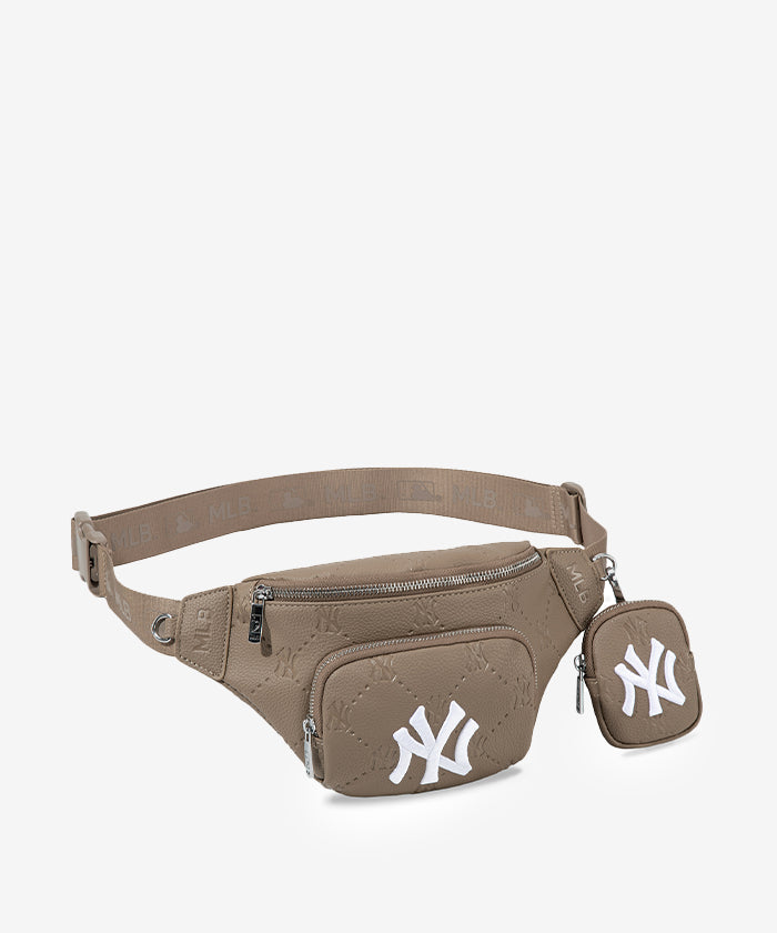MLB New York Yankees Fanny Pack Waist Bag - Official Licensed Baseball Fan Gear for Men & Women - Perfect for Games, Concerts & Travel Accessories
