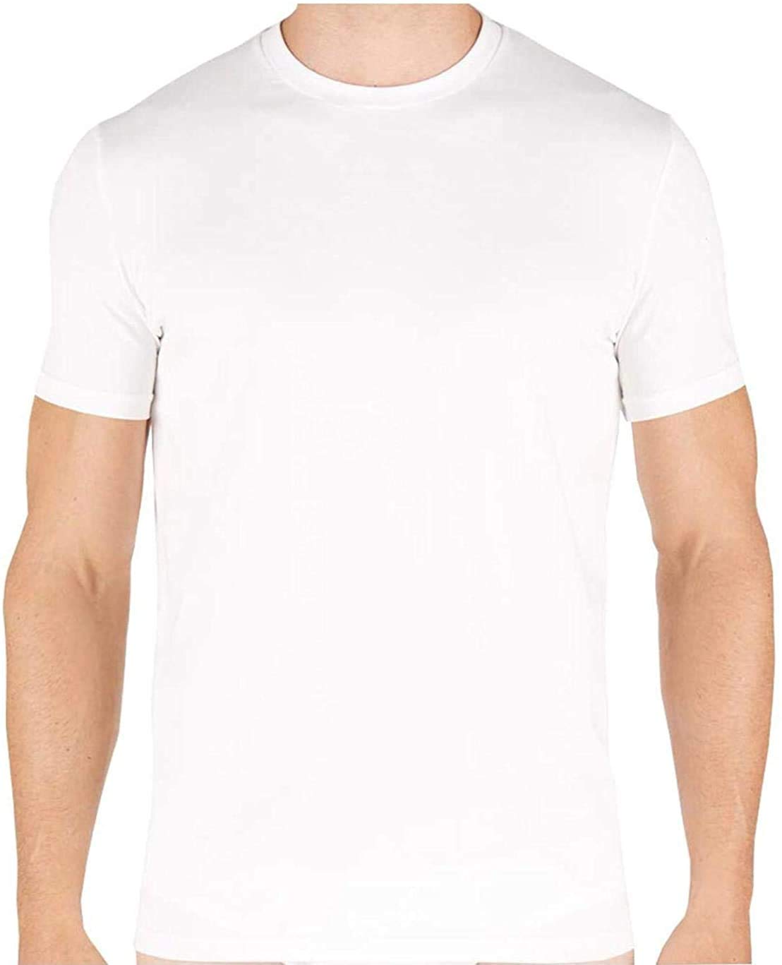 DSQUARED2 Men's Basic White T-Shirts Twin Pack - Soft Cotton Crew Neck Tees for Casual Wear & Layering | Perfect for Everyday Outfits, Gym, and Street Style