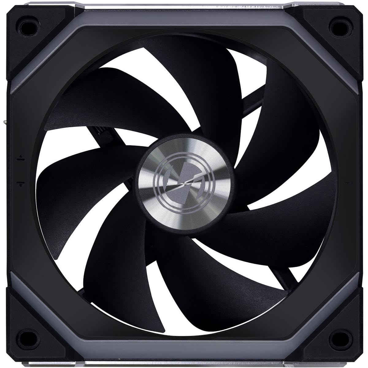 Lian Li UNI Fan SL V2 RGB 120mm PWM Daisy-Chain ARGB PC Case Fan - Single Pack Black (6