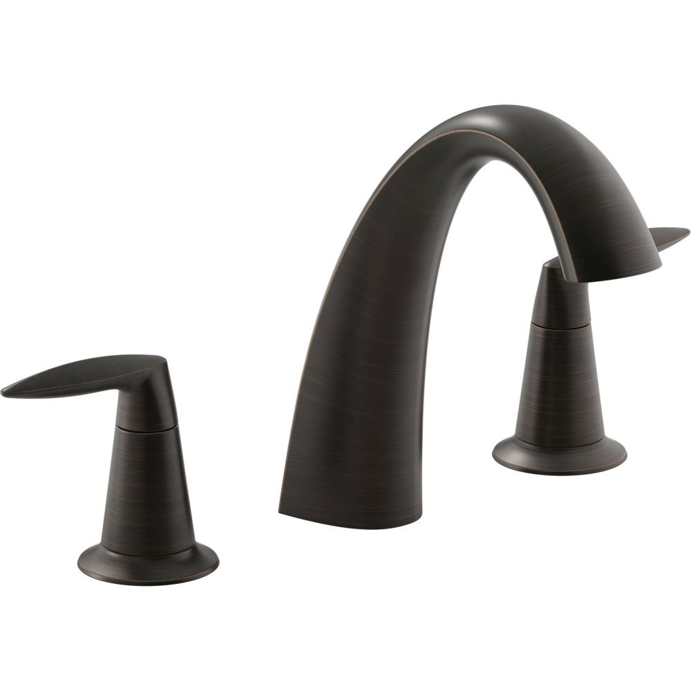 KOHLER K-T45115-4-2BZ Alteo Oil-Rubbed Bronze Bathroom Faucet Trim Kit - Excludes Valve - Perfect for Modern Bathroom Renovations & Luxury Home Upgrades