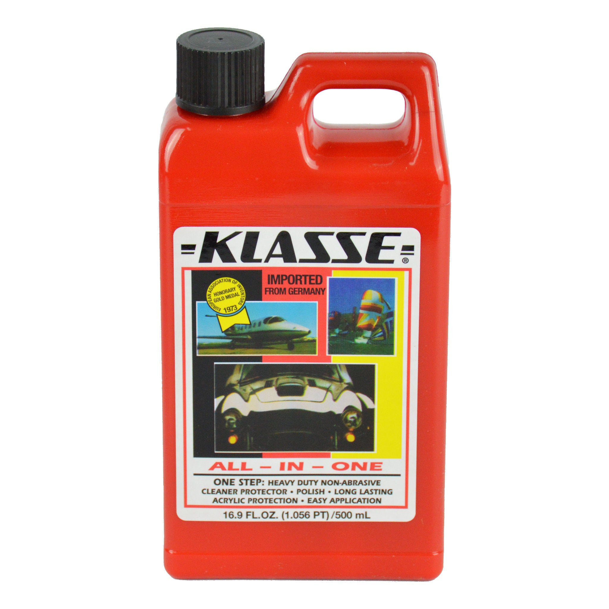 Klasse All In One Car Polish & Wax - Premium Scratch Remover & Paint Restorer for Showroom Shine | Perfect for Detailing, Classic Cars & Daily Drivers