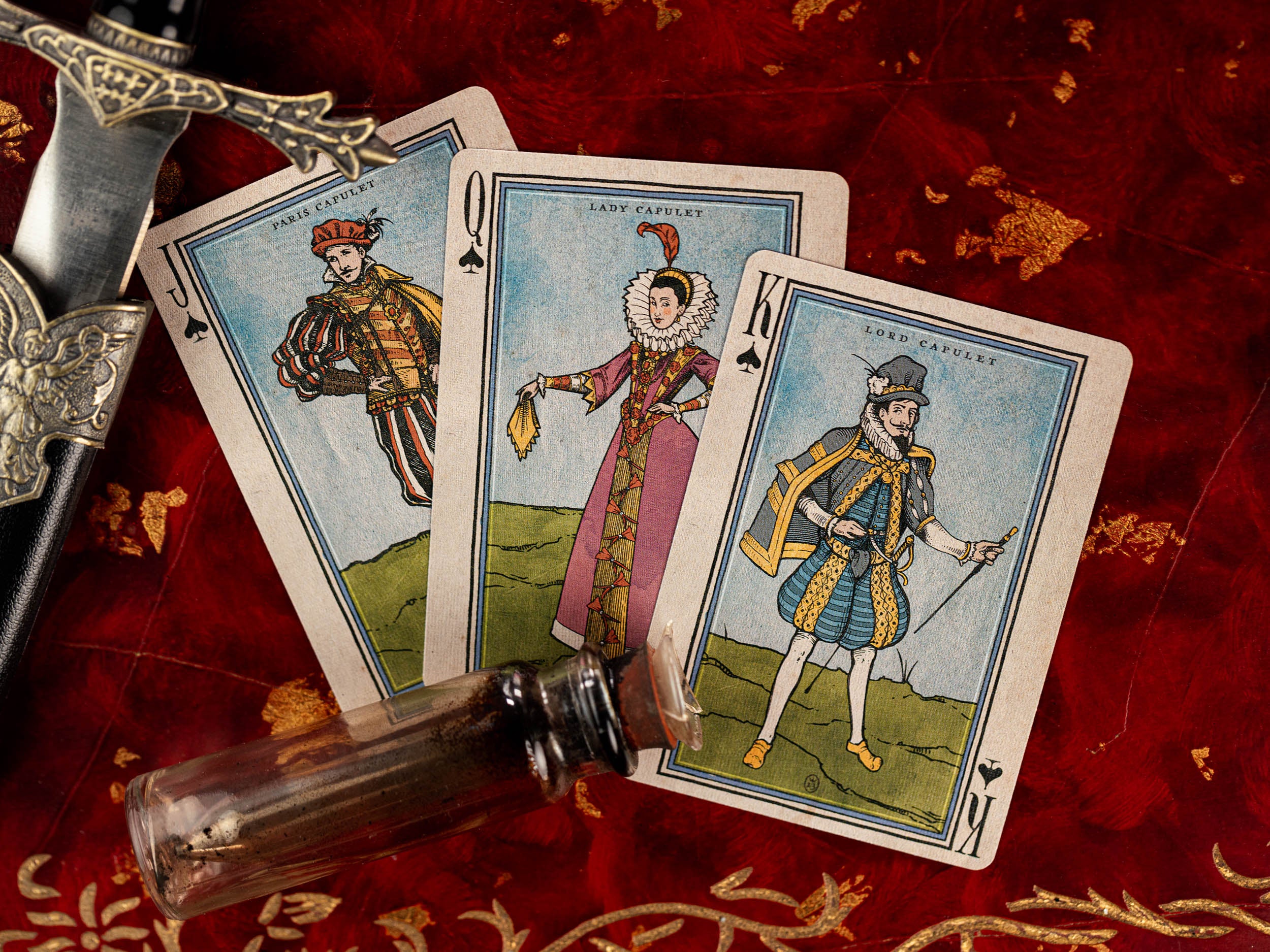 Romeo + Juliet Limited Edition Luxury Playing Cards - Premium Collectible Deck for Card Games, Magic Tricks & Gift Giving