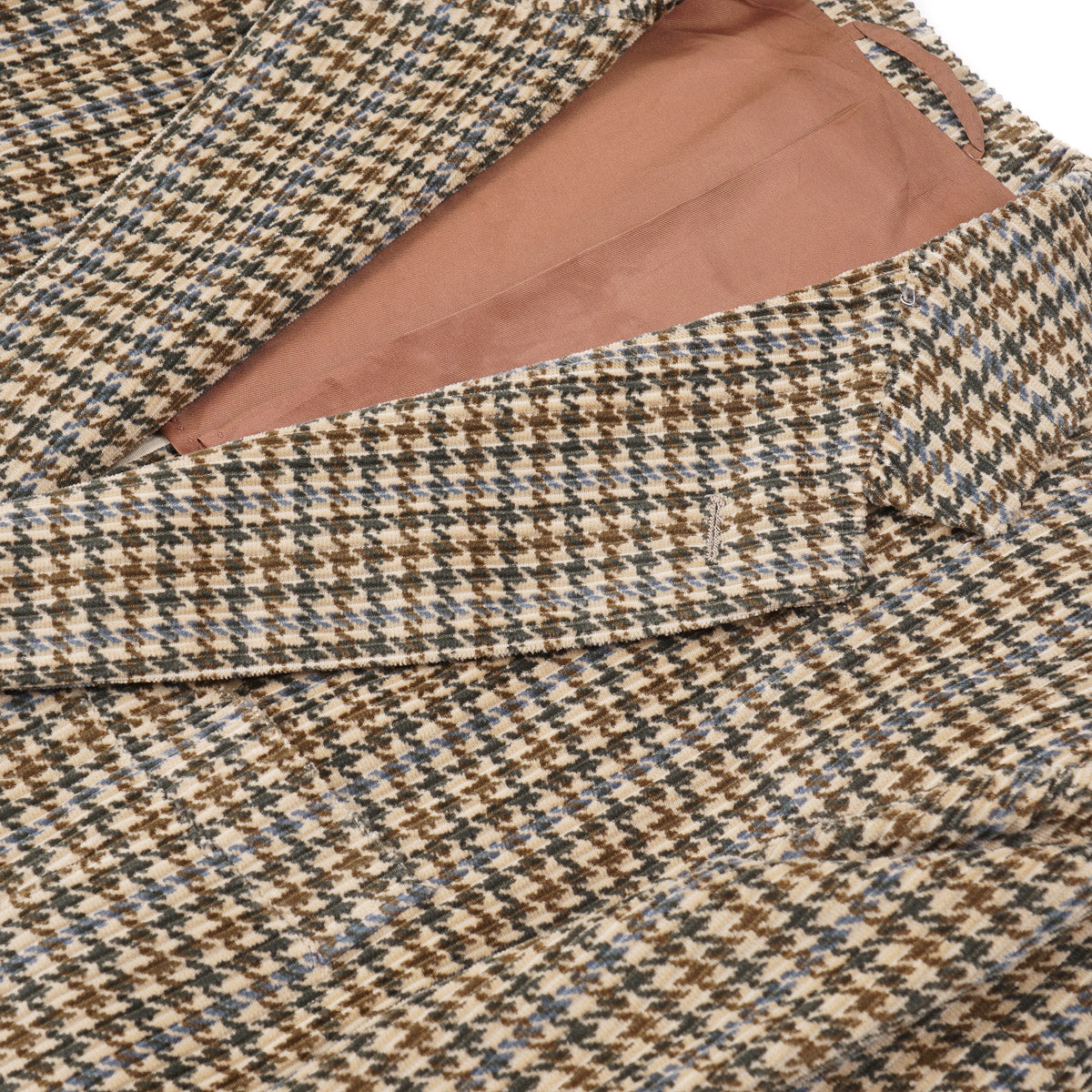 Sartorio Men's Printed Corduroy Cotton Sport Coat - Slim Fit Blazer for Business Casual, Weddings & Office Wear