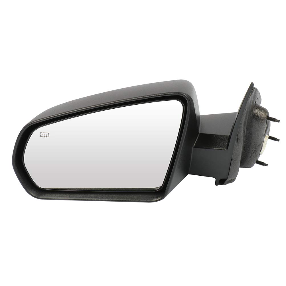 SCITOO Power Heated Left Side View Mirror Compatible with 2008-2014 Dodge Avenger - Driver Side Non-Folding Exterior Replacement Mirror (Part #CH1320268) | Perfect for Parking Assistance & Blind Spot Visibility