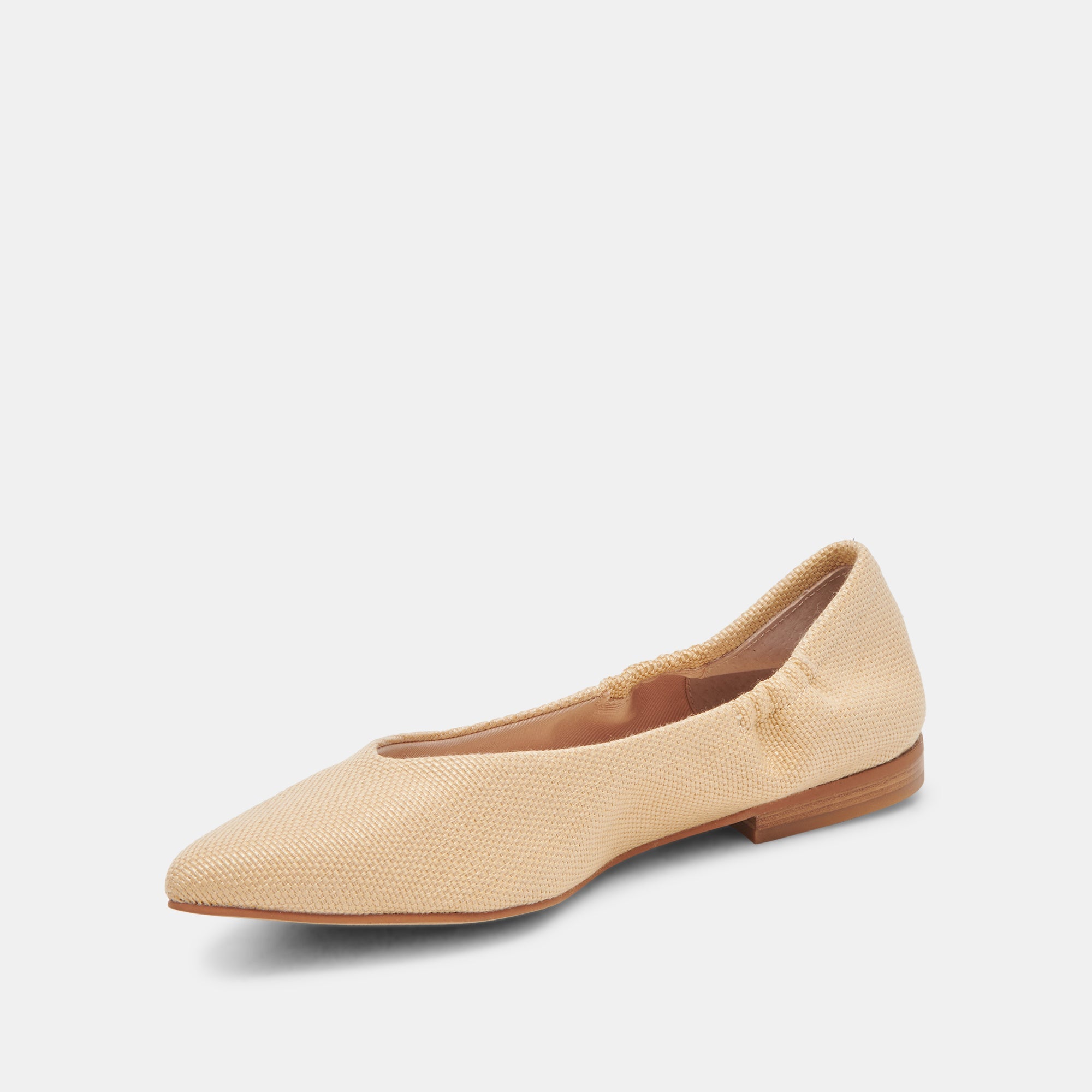 NADAV Women's Ballet Flats - Lightweight Natural Raffia Shoes for Comfort & Style | Perfect for Casual Wear, Office, and Summer Outfits