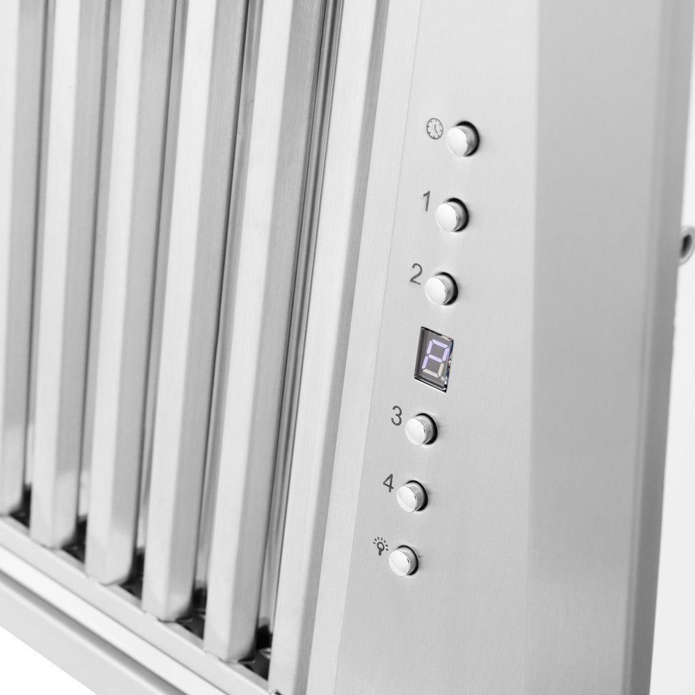 ZLINE 698 Stainless Steel Ducted Wall Mount Range Hood Insert - Powerful Ventilation for Modern Kitchens