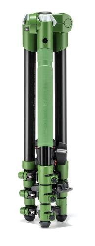 Manfrotto MKBFRA4G-BH BeFree Compact Aluminum Travel Tripod - Lightweight & Portable for Photography, Vlogging, Hiking - Green