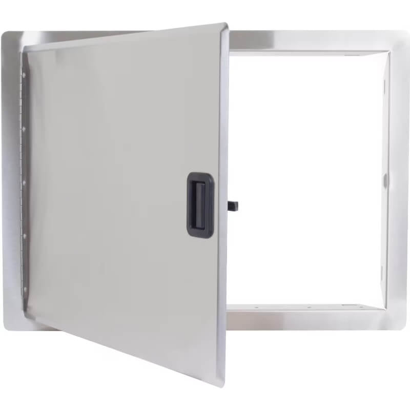 Fire Magic Legacy 24 Inch Horizontal Stainless Steel Single Access Door 23917 S - Premium BBQ Grill Replacement Part for Outdoor Cooking & Backyard Entertaining