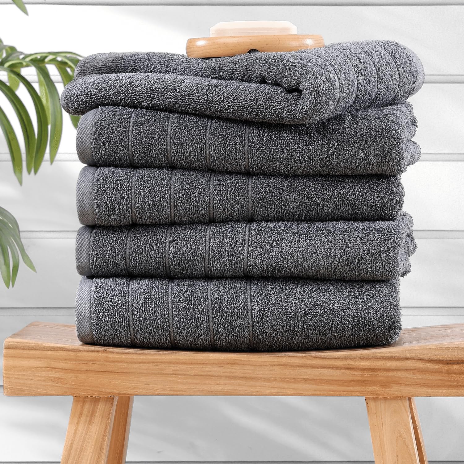Premium 6-Pack Casa Platino Bath Towels - 24