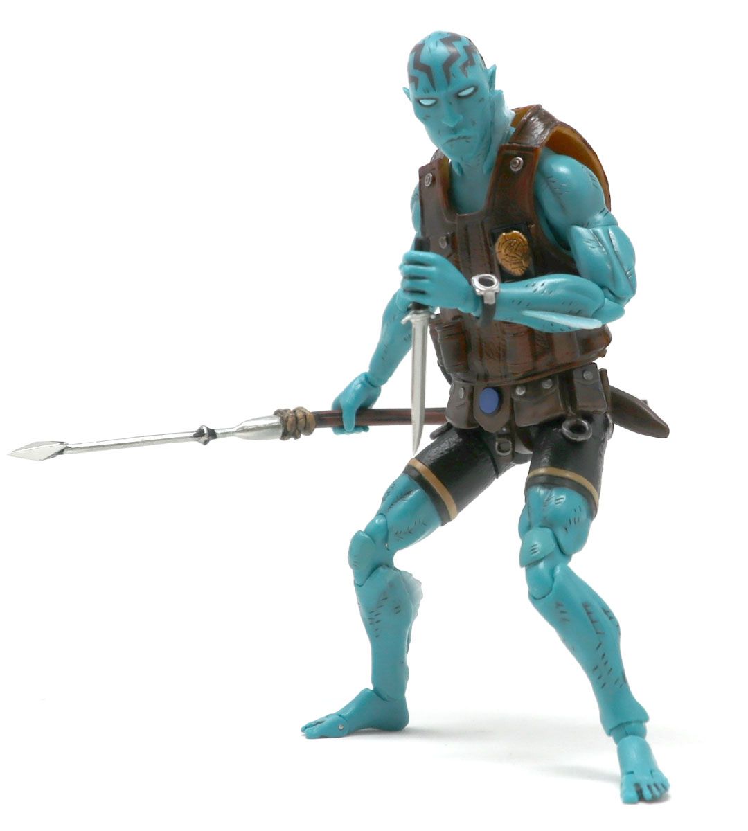 1/12 Scale Abe Sapien (Hellboy) Action Figure - Collectible Model for Fans, Gift for Movie Lovers - Perfect for Display, Cosplay, and Comic Conventions