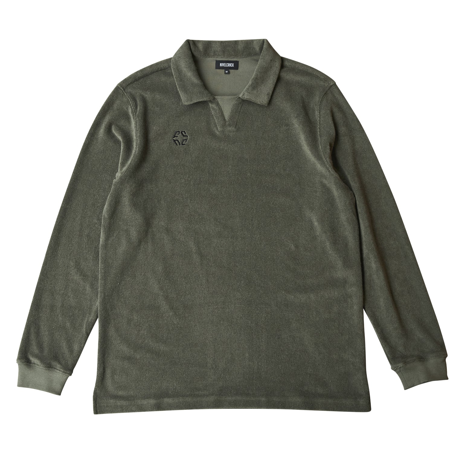 Nivelcrack Terry Drill Top - Olive Green Women's Casual T-Shirt | Soft & Breathable Fabric for Everyday Wear | Perfect for Workouts, Lounging & Outdoor Activities