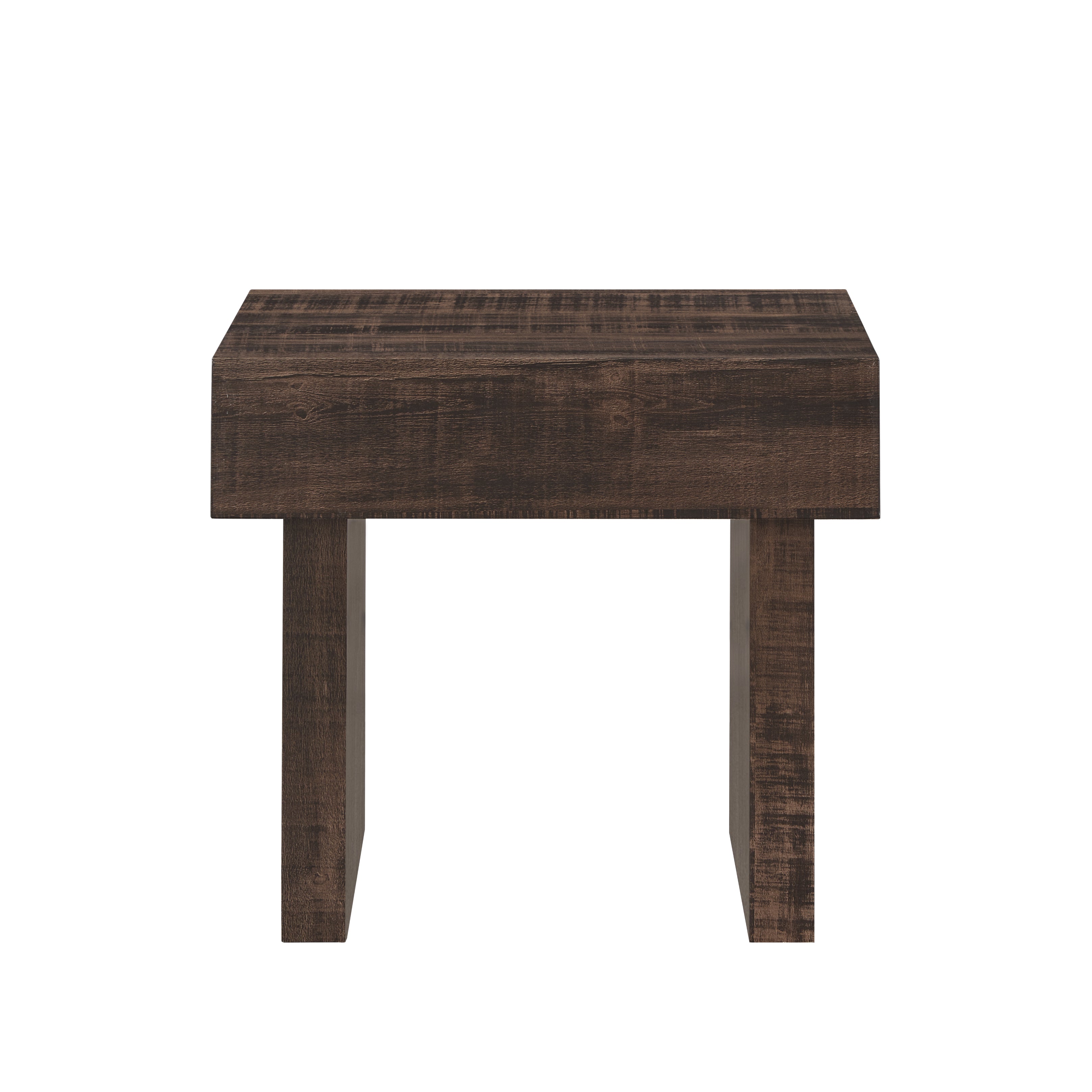 Roundhill Furniture Athens Modern Accent End Table - Stylish Side Table for Living Room, Bedroom & Office - Perfect for Coffee, Books & Decor