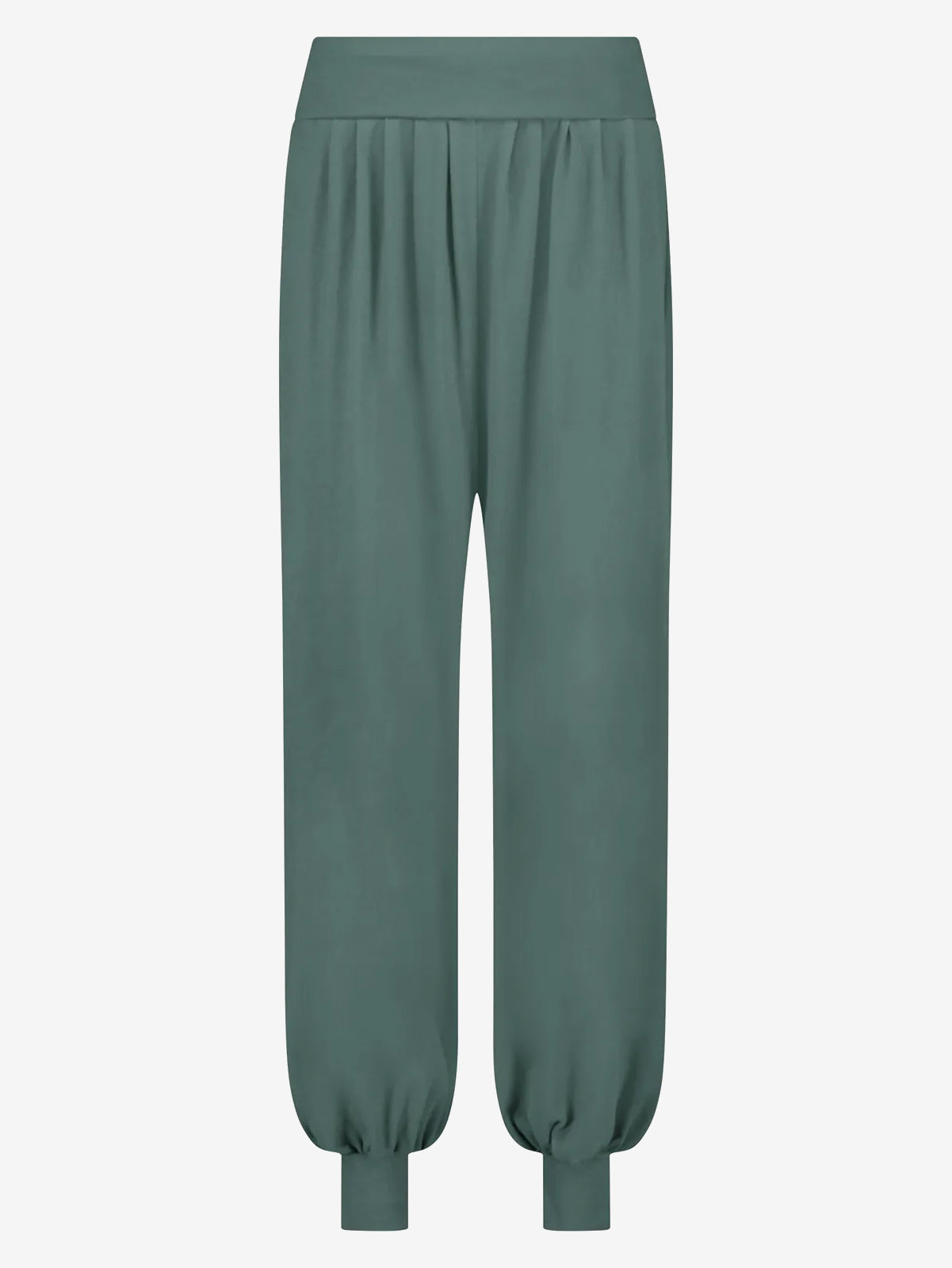 Urban Goddess Rhea High-Waisted Yoga Pants - Forest Green - Women's Stretchy Workout Leggings for Yoga, Gym & Lounge Wear