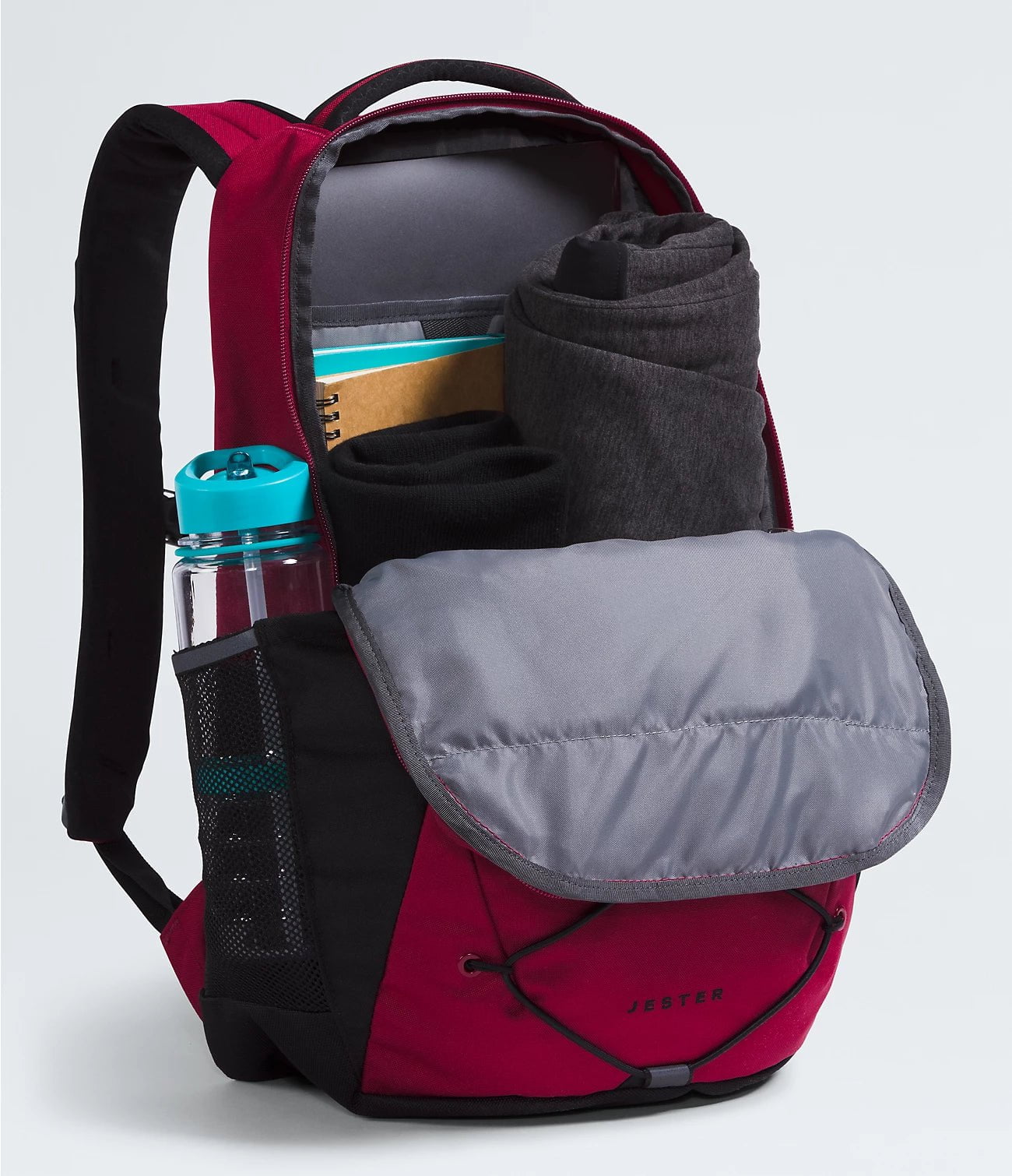 The North Face Jester Backpack - Durable School & Travel Backpack for Men & Women - Water-Resistant Laptop Backpack with USB Port - Perfect for College, Hiking & Commuting