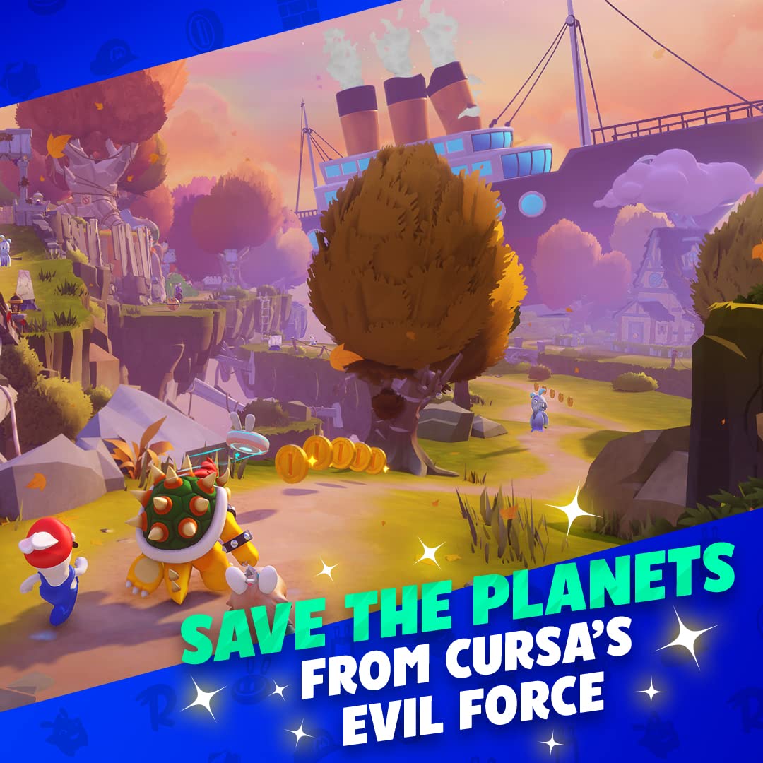 Mario + Rabbids Sparks of Hope GOLD Edition for Nintendo Switch - Limited Edition Game with Exclusive Content - Perfect for Family Fun and Adventure Gaming