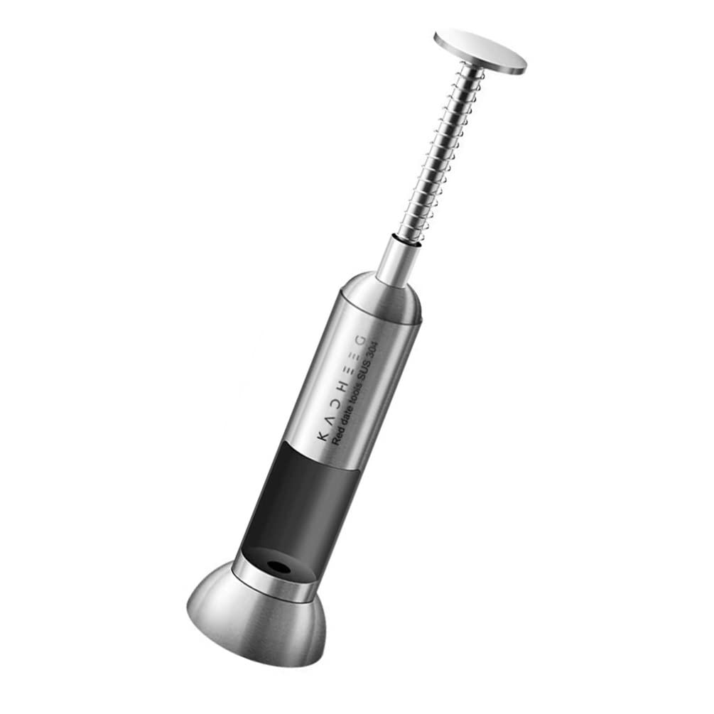 Stainless Steel Fruit Core Remover Tool - Cherry, Date, Apple Corer for Kitchen - Easy to Use Kitchen Gadget for Pitting Fruits (Perfect for Baking, Cooking & Meal Prep)