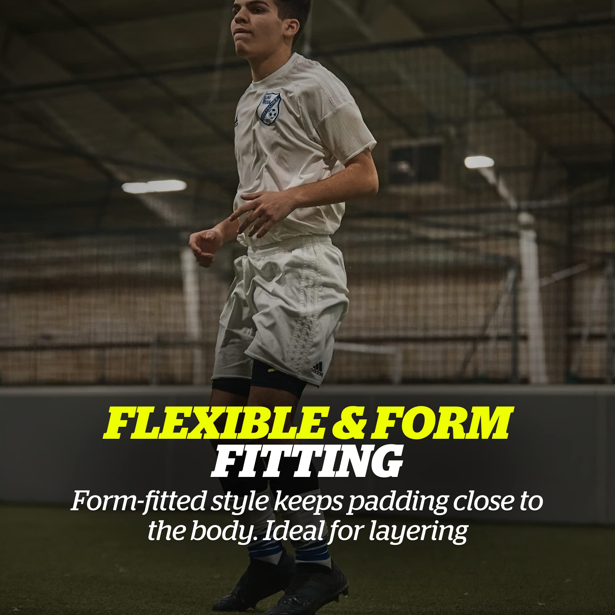 Storelli Unisex BodyShield Impact Slider Shorts - High-Impact Protection for Soccer | Moisture-Wicking & UV-Resistant Athletic Undershorts | Perfect for Training, Matches & Sports Injury Prevention