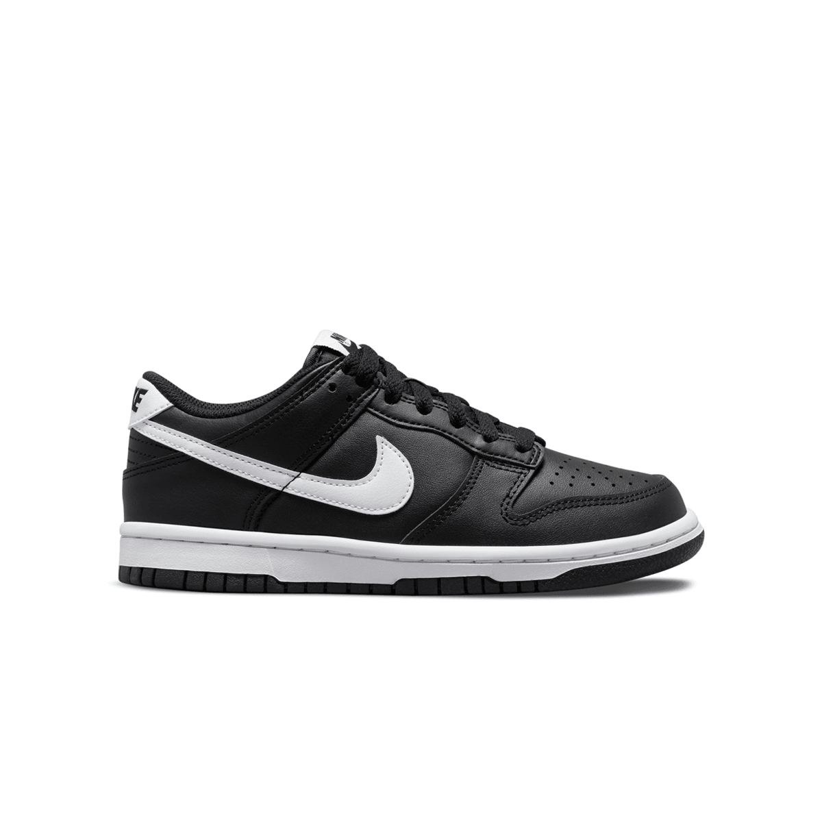 Nike Kids Dunk Low Retro 'Black Panda 2.0' Sneakers - Boys & Girls Basketball Shoes for School, Sports & Casual Wear
