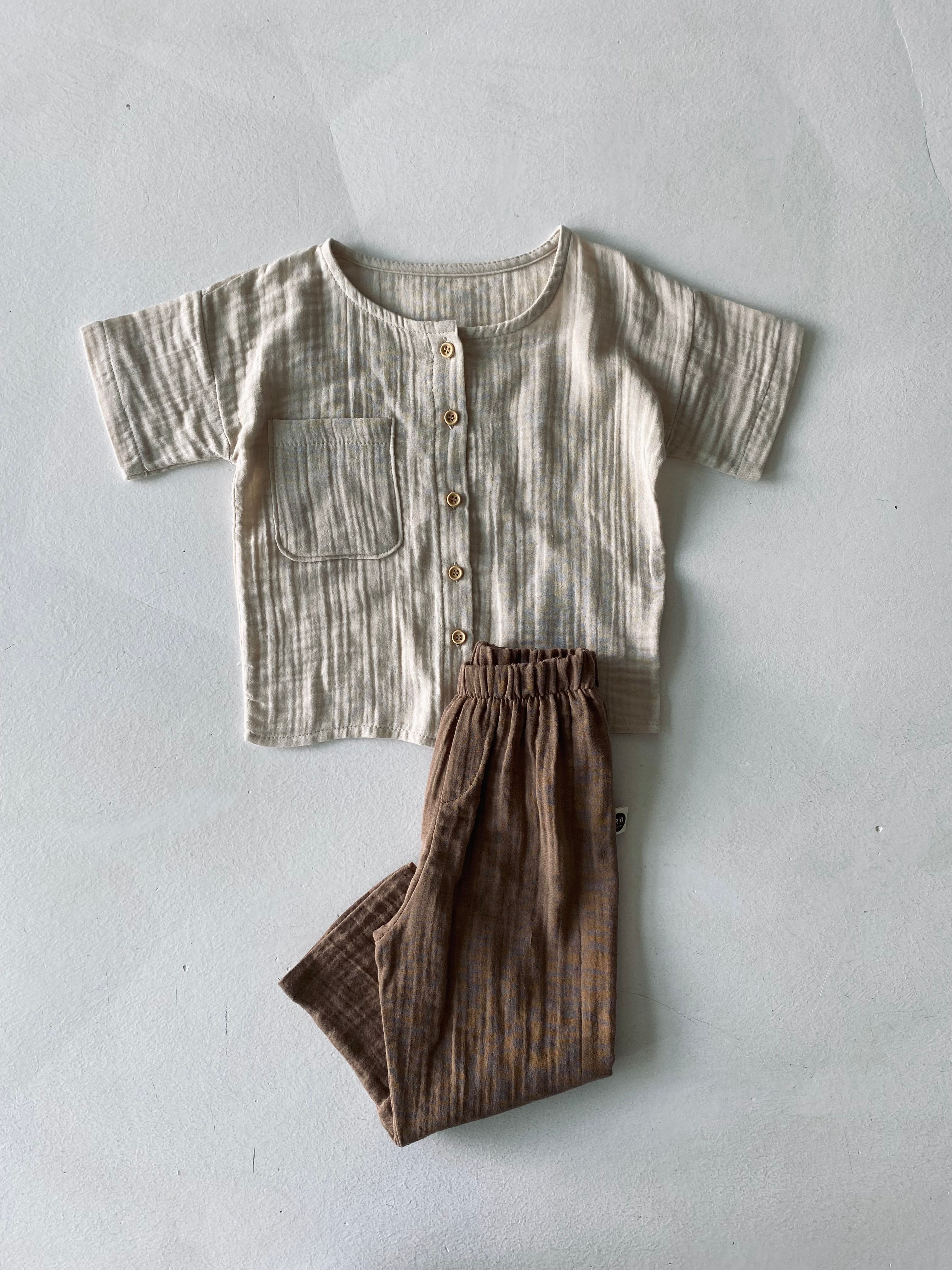 RG Brand Cotton Muslin Baby Set – Soft & Breathable for Newborns, Swaddling, Nursing & Playtime