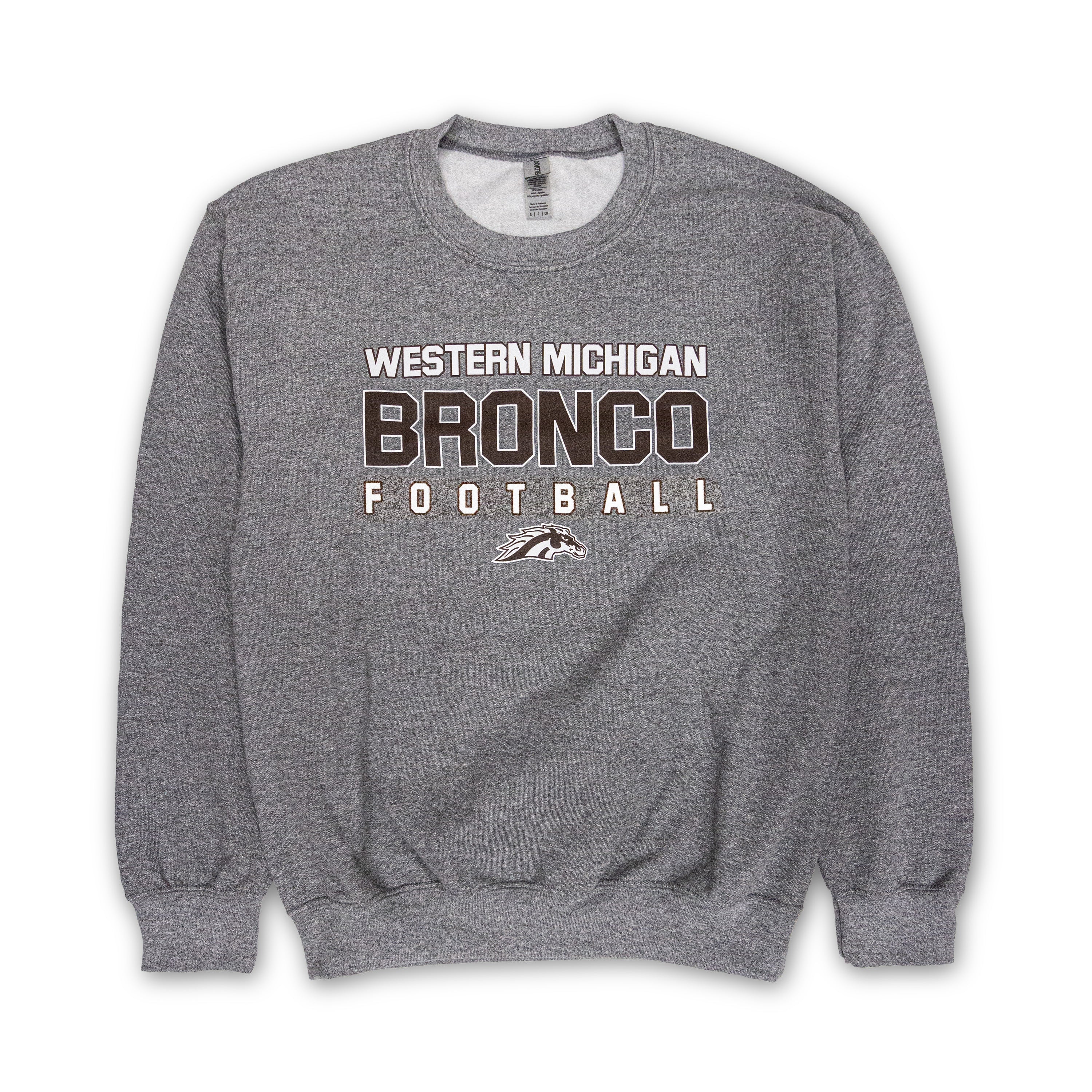 Western Michigan Broncos Football Jersey - Official NCAA Crew Neck Fan Apparel for Game Day & Tailgating