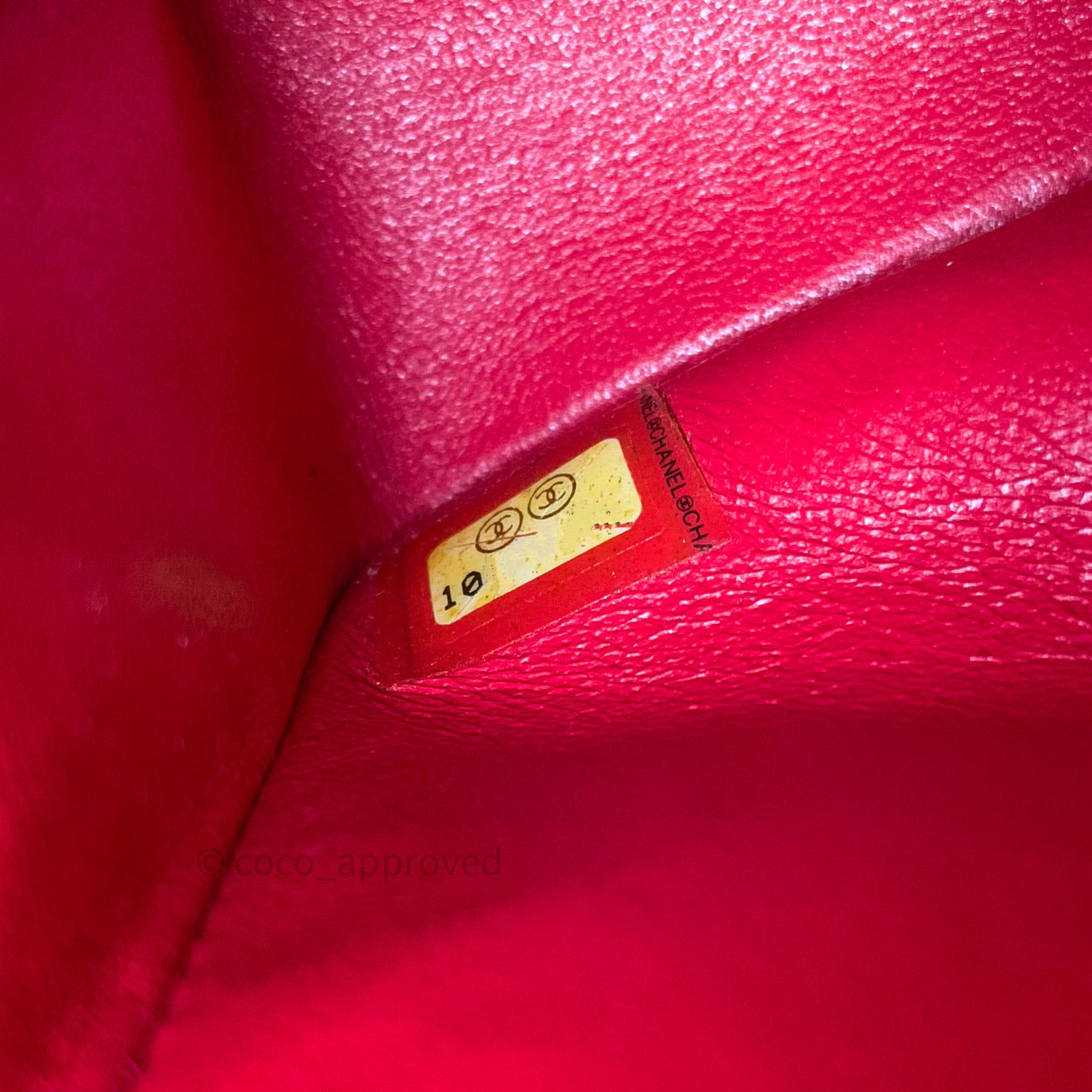 Chanel Classic Medium Double Flap Bag - Red Lambskin Leather with Silver Hardware | Luxury Handbag for Women, Perfect for Date Night & Special Occasions