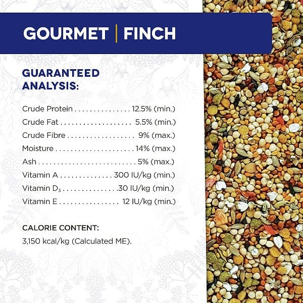 Premium Finch Seed Mix - Nutrient-Rich Gourmet Bird Food for Finches & Small Birds | Perfect for Daily Feeding & Aviary Enrichment