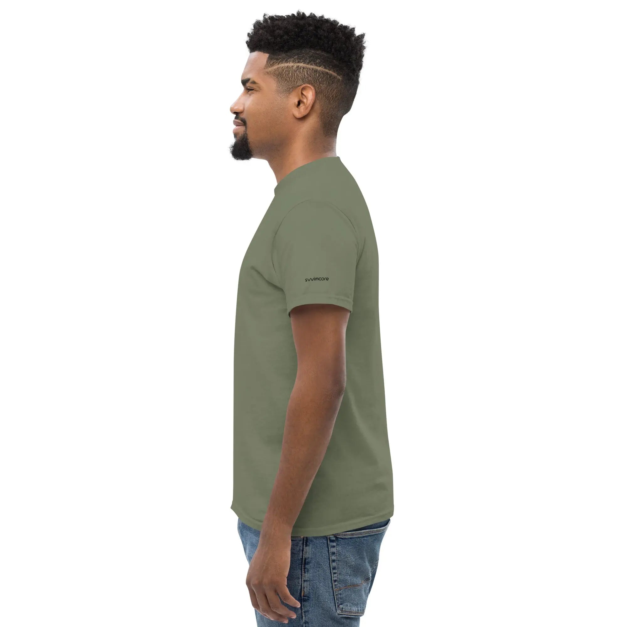 Designer Mountain Swimmer Graphic T-Shirt - Unisex Casual Tee for Men & Women | Perfect for Outdoor Adventures, Beach Trips, and Streetwear Fashion