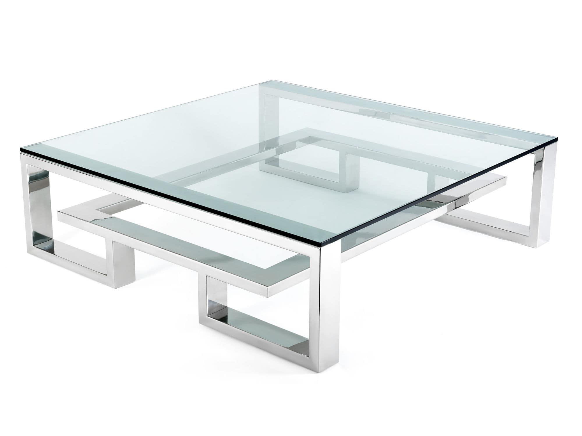 34 Inch Clear Square Glass Table Top by Fab Glass and Mirror - Perfect for Dining Room, Living Room, and Office Furniture