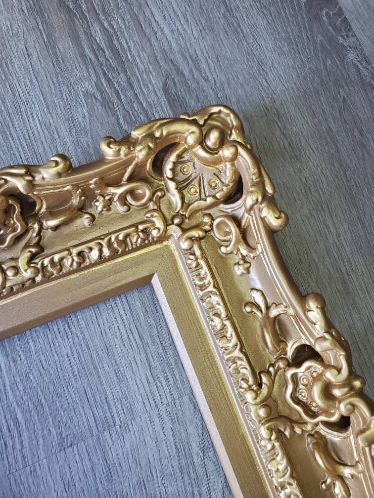 8.5x11 Ornate Victorian Photo Frame - Elegant Traditional Picture Frame for Diploma, Certificate & Wall Decor | Perfect for Home, Office & Gifting