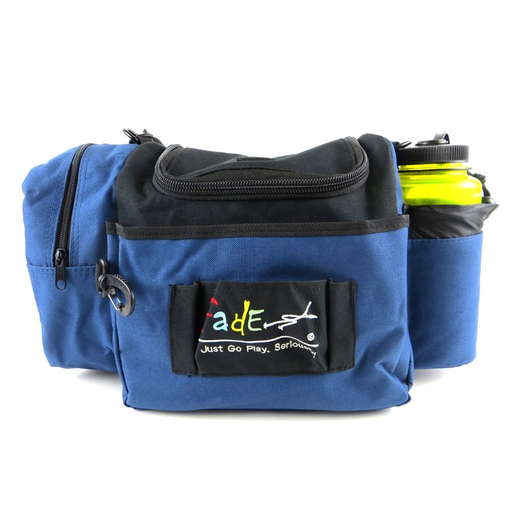 Premium Fade Crunch Box Disc Golf Bag - Durable & Lightweight for Ultimate Frisbee Players | Perfect for Tournaments, Practice & Outdoor Sports