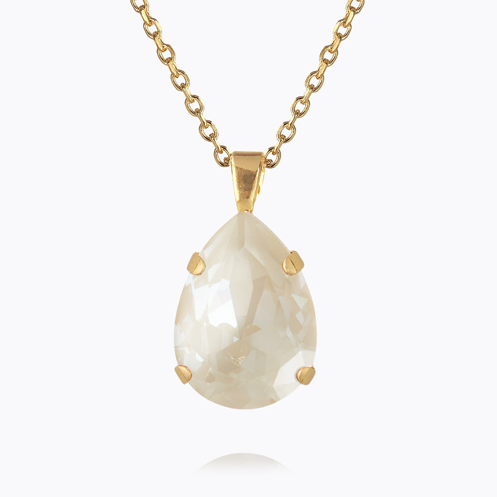 Elegant Classic Drop Necklace for Women - Timeless Linen Ignite Pendant Jewelry for Casual & Formal Occasions