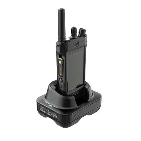 Motorola IMPRES 2 NNTN9199 Fast Charger for Two-Way Radios - Rapid Charging Station for Motorola Walkie Talkies in Warehouses, Construction Sites & Outdoor Adventures