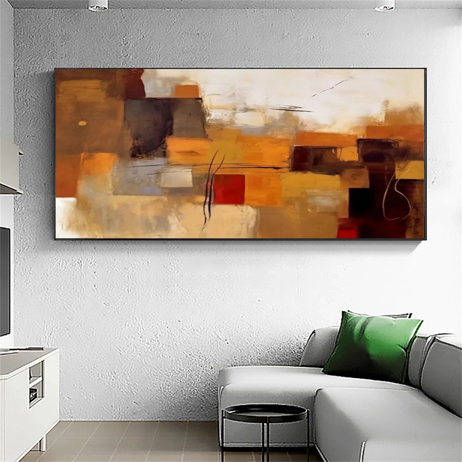 Abstract Painting #AB 265 - Modern Wall Art for Home & Office Decor - Perfect for Living Room, Bedroom or Workspace