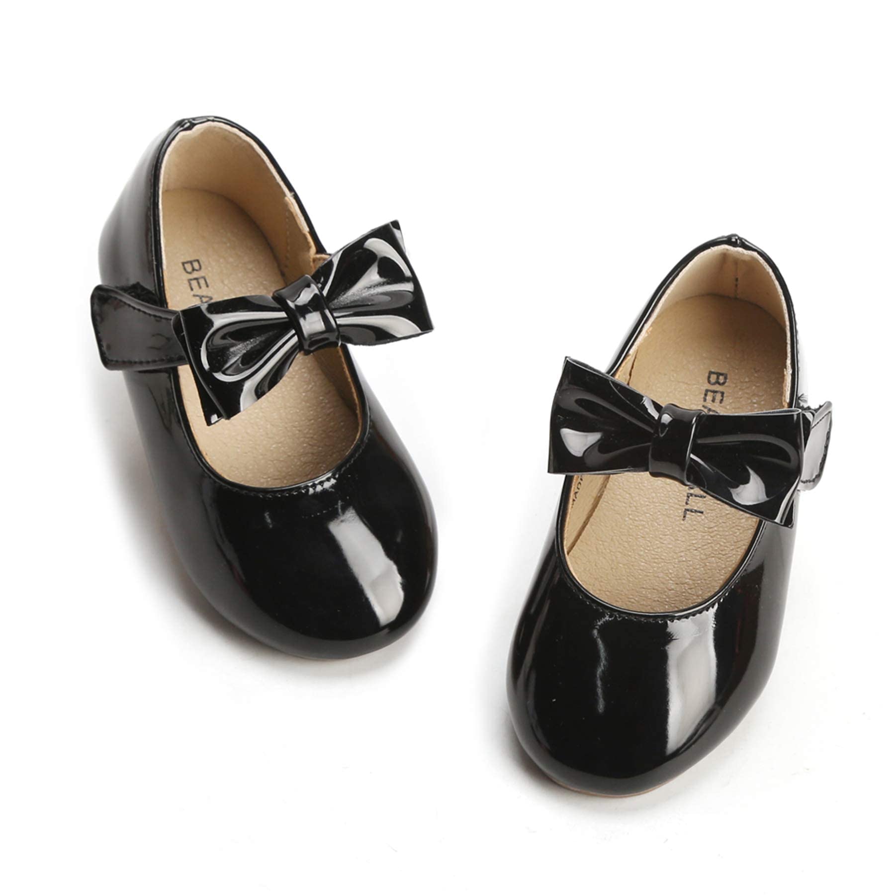 Felix & Flora Toddler Flower Girl Dress Shoes - Girls Ballet Flats for Party, School, Wedding | Comfortable & Stylish Toddler Shoes for Special Occasions, Photos & Everyday Wear