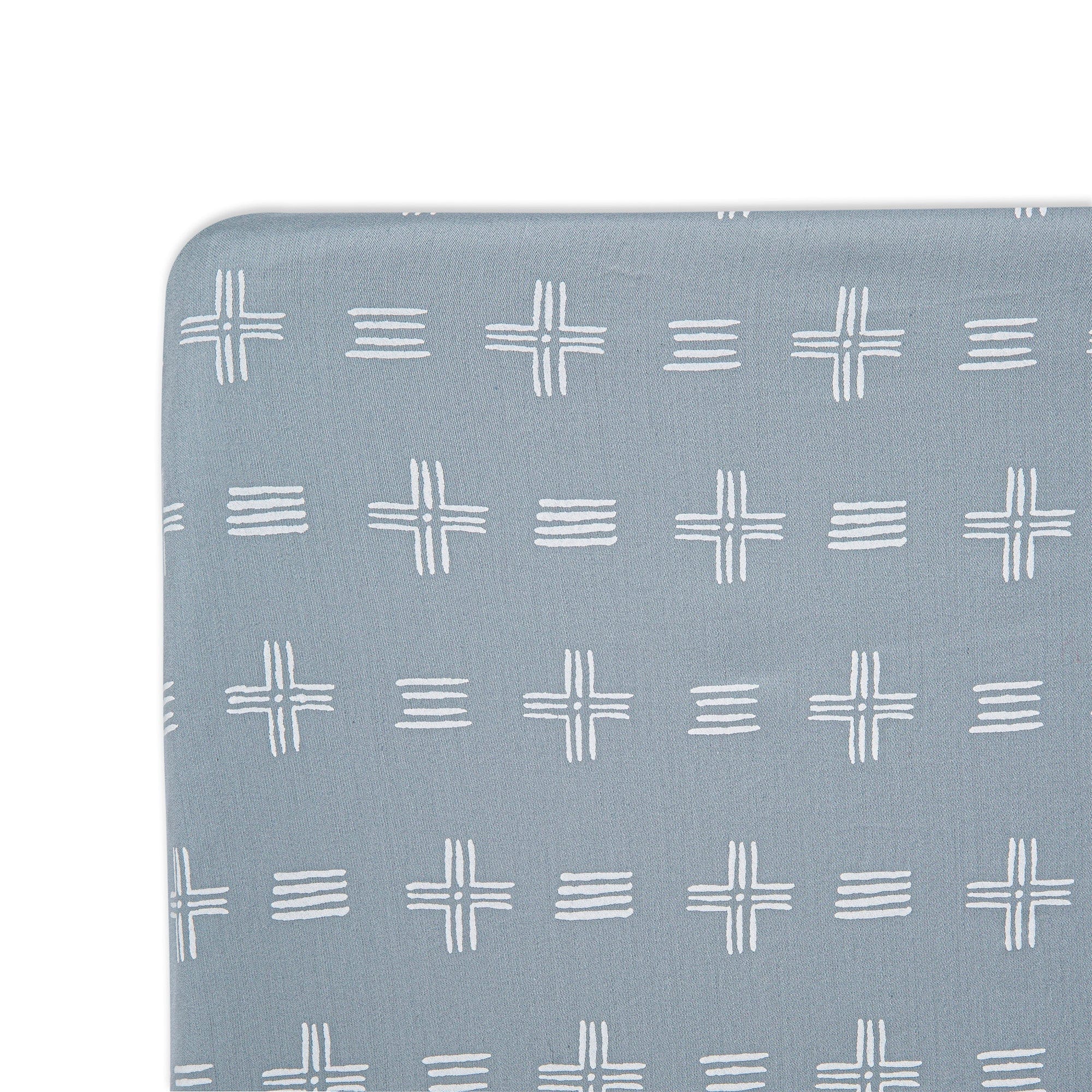 Soft Organic Cotton Fitted Crib Sheet for Baby Crib - Breathable & Hypoallergenic Nursery Bedding - Perfect for Newborns, Infants & Toddlers - Ideal for Daycare, Nursery or Home Use
